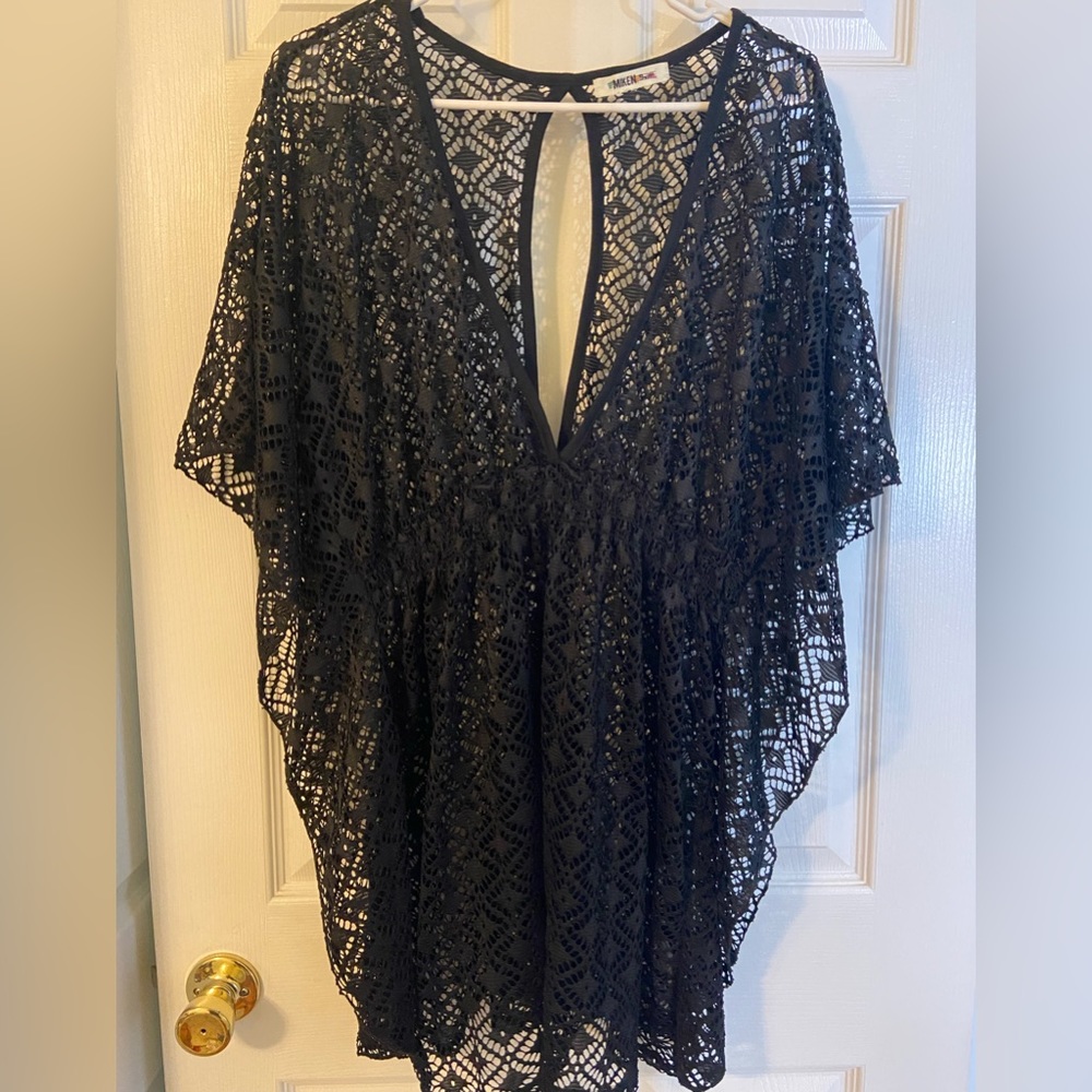 Swimming suit cover up   Black size XL. New without tags